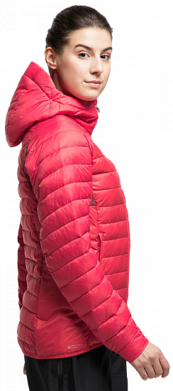 Куртка женская Haglofs Spire Mimic Hood Hibiscus Red - Фото 5 большая