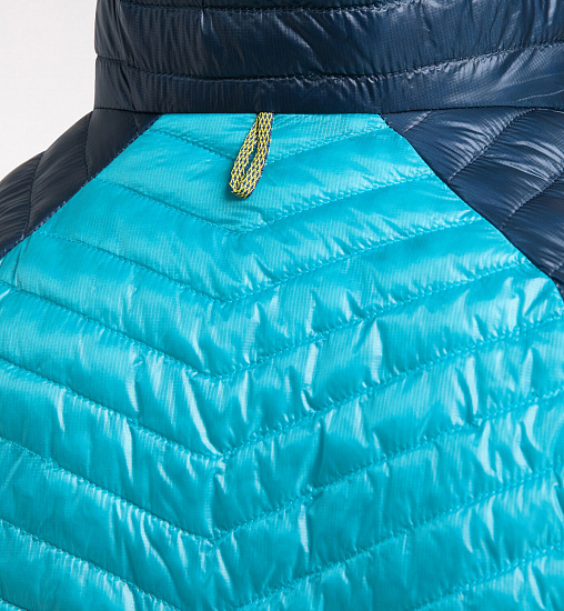 Куртка женская Haglofs L.I.M Mimic Hood Maui Blue/Tarn Blue - Фото 7 большая