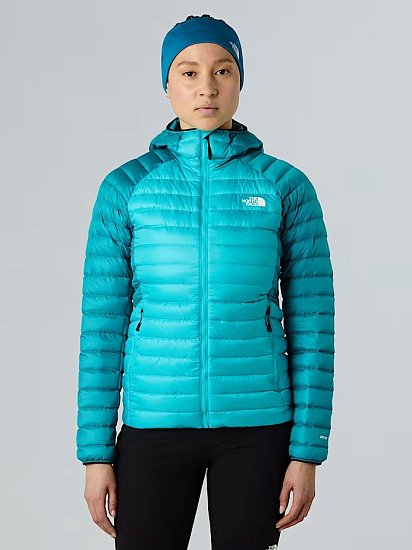 Куртка женская The North Face Bettaforca LT Down Hooded Galactic Blue/Deep Teal - Фото 4 большая