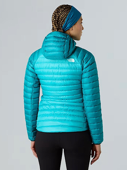 Куртка женская The North Face Bettaforca LT Down Hooded Galactic Blue/Deep Teal - Фото 5 большая