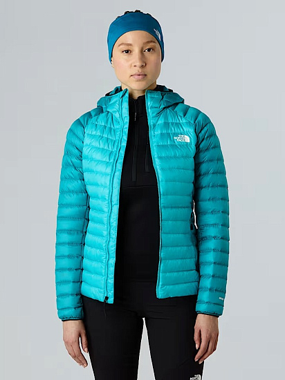 Куртка женская The North Face Bettaforca LT Down Hooded Galactic Blue/Deep Teal - Фото 10 большая