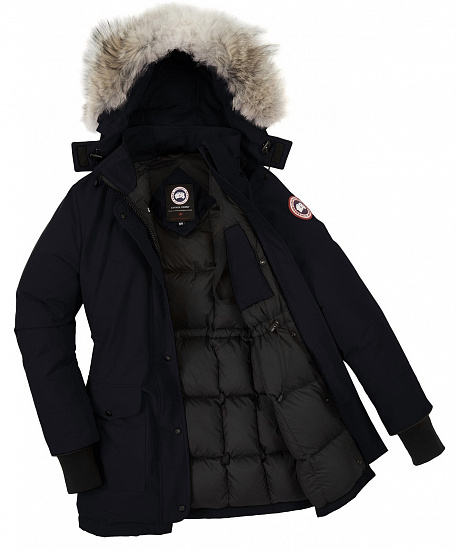 Парка женская Canada Goose Trillium Parka Black - Фото 3 большая