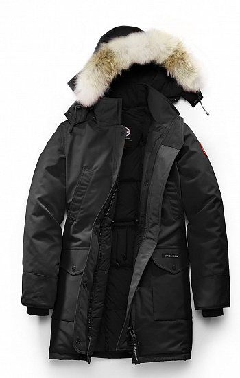 Парка женская Canada Goose Trillium Parka Black - Фото 5 большая
