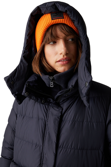 Пальто женское Bogner Fire+Ice Alba-D Deepest Navy - Фото 4 большая