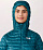 Куртка женская Mountain Hardwear Ghost Whisperer Бирюзовый - Фото 6 малая