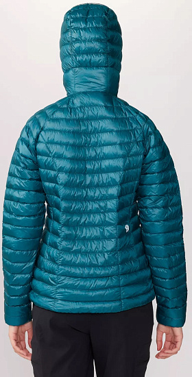 Куртка женская Mountain Hardwear Ghost Whisperer Бирюзовый - Фото 4 большая