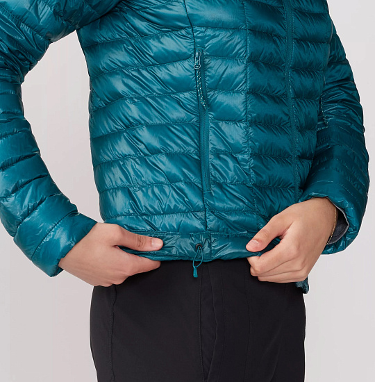 Куртка женская Mountain Hardwear Ghost Whisperer Бирюзовый - Фото 8 большая