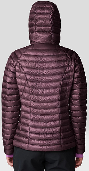 Куртка женская Mountain Hardwear Ghost Whisperer Бордовый - Фото 3 большая