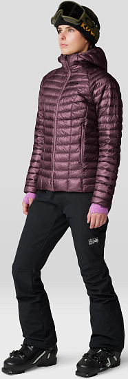 Куртка женская Mountain Hardwear Ghost Whisperer Бордовый - Фото 6 большая
