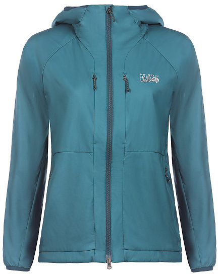 Куртка женская Mountain Hardwear Kor AirShell Бирюзовый - Фото 1 большая