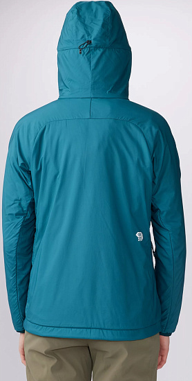 Куртка женская Mountain Hardwear Kor AirShell Бирюзовый - Фото 3 большая