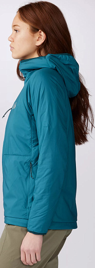 Куртка женская Mountain Hardwear Kor AirShell Бирюзовый - Фото 4 большая