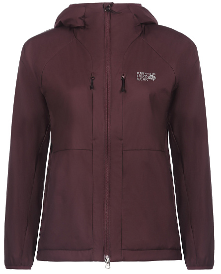 Куртка женская Mountain Hardwear Kor AirShell Бордовый - Фото 1 большая