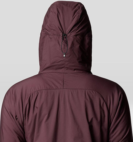 Куртка женская Mountain Hardwear Kor AirShell Бордовый - Фото 9 большая