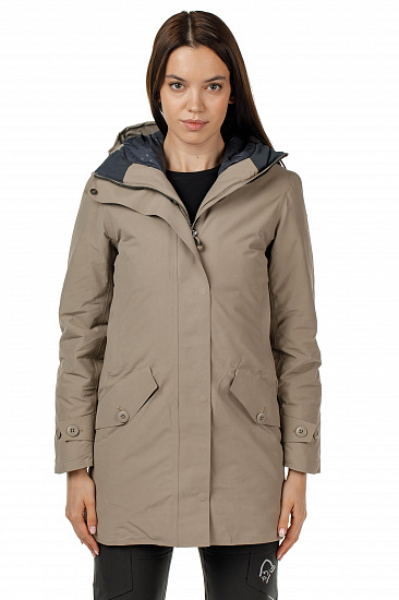 Куртка женская Norrona Oslo Gore-Tex Insulated Parka Winter Twig - Фото 2 большая