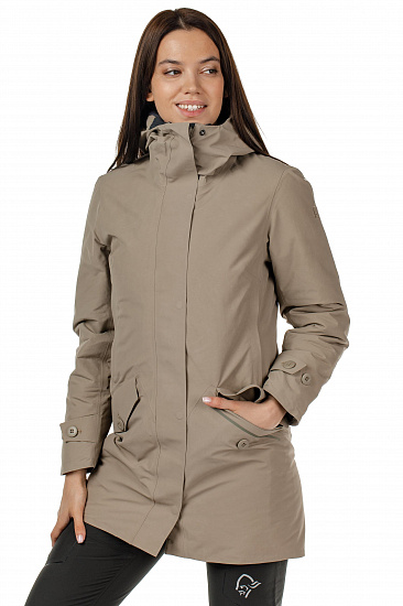 Куртка женская Norrona Oslo Gore-Tex Insulated Parka Winter Twig - Фото 3 большая