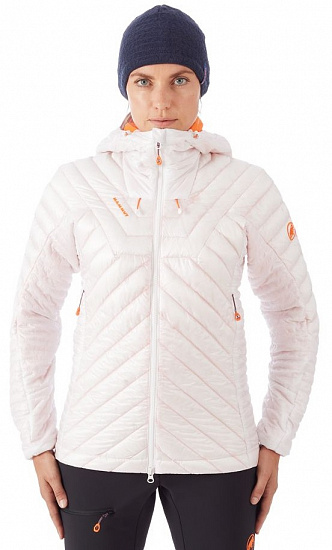 Куртка женская Mammut Eigerjoch Advanced IN Hooded Bright White - Фото 2 большая