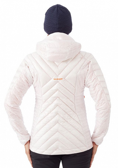 Куртка женская Mammut Eigerjoch Advanced IN Hooded Bright White - Фото 3 большая