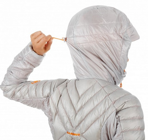 Куртка женская Mammut Eigerjoch Advanced IN Hooded Bright White - Фото 5 большая