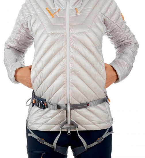 Куртка женская Mammut Eigerjoch Advanced IN Hooded Bright White - Фото 6 большая
