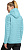 Куртка женская Haglofs Rapid Mimic Hood Frost Blue - Фото 4 малая