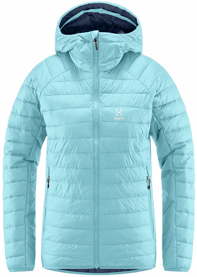 Куртка женская Haglofs Rapid Mimic Hood Frost Blue - Фото 1 большая