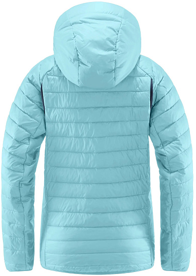 Куртка женская Haglofs Rapid Mimic Hood Frost Blue - Фото 2 большая