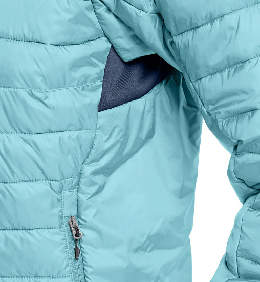 Куртка женская Haglofs Rapid Mimic Hood Frost Blue - Фото 6 большая