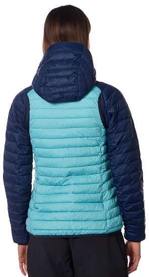 Куртка женская Haglofs Zed Mimic Hood Frost blue/Tarn blue - Фото 7 большая