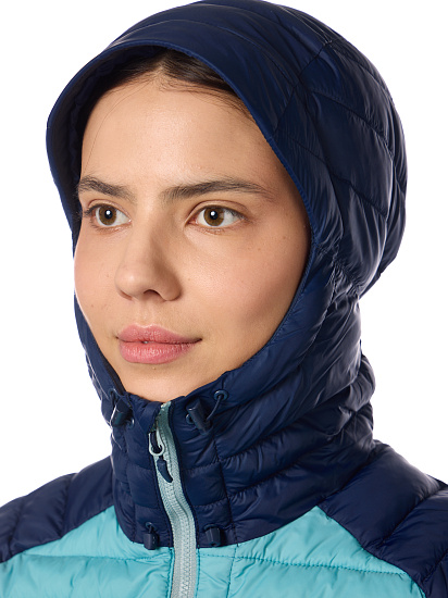 Куртка женская Haglofs Zed Mimic Hood Frost blue/Tarn blue - Фото 10 большая