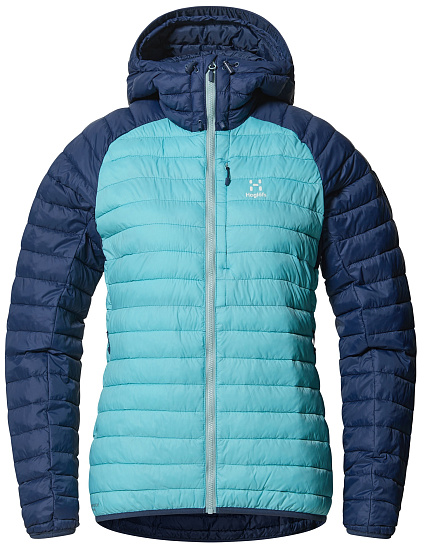 Куртка женская Haglofs Zed Mimic Hood Frost blue/Tarn blue - Фото 2 большая