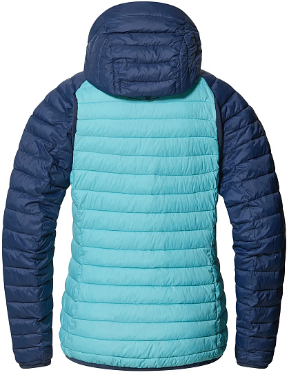 Куртка женская Haglofs Zed Mimic Hood Frost blue/Tarn blue - Фото 3 большая
