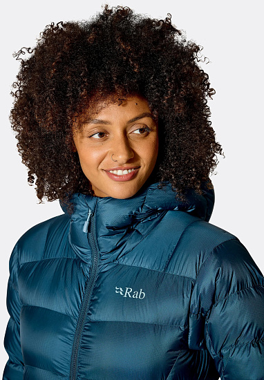 Куртка женская Rab Neutrino Pro Hoody Tempest Blue - Фото 5 большая