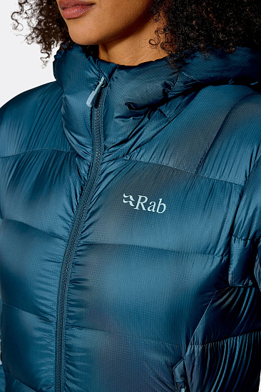 Куртка женская Rab Neutrino Pro Hoody Tempest Blue - Фото 6 большая
