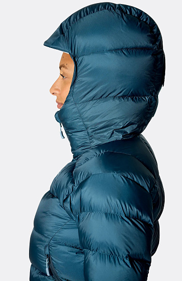 Куртка женская Rab Neutrino Pro Hoody Tempest Blue - Фото 14 большая