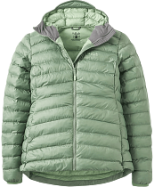 Куртка женская Rab Cirrus Alpine Dark Fig Green