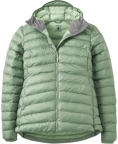 Куртка женская Rab Cirrus Alpine Dark Fig Green - Фото 1 большая