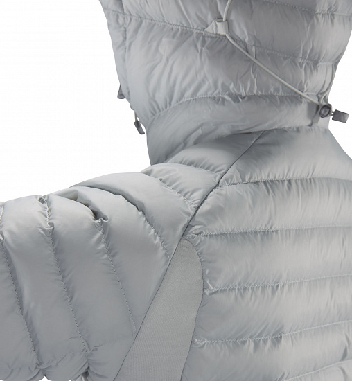 Куртка женская Haglofs Essens Mimic Hood Stone Grey - Фото 6 большая