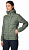 Куртка женская Fjallraven Keb Padded Hoodie Patina Green - Фото 5 малая