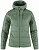 Куртка женская Fjallraven Keb Padded Hoodie Patina Green - Фото 1 малая