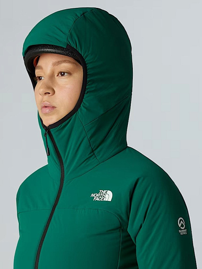 Куртка женская The North Face Summit Casaval Hybrid Hoodie Evergreen - Фото 5 большая