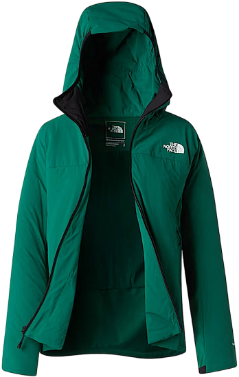 Куртка женская The North Face Summit Casaval Hybrid Hoodie Evergreen - Фото 7 большая