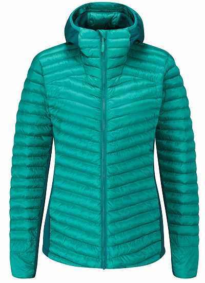 Куртка женская Rab Cirrus Flex 2.0 Hoody Storm Green - Фото 1 большая