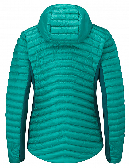 Куртка женская Rab Cirrus Flex 2.0 Hoody Storm Green - Фото 2 большая