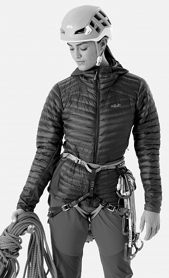 Куртка женская Rab Cirrus Flex 2.0 Hoody Storm Green - Фото 5 большая