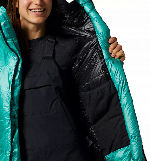 Куртка женская Mountain Hardwear Phantom Bio Green - Фото 8 большая