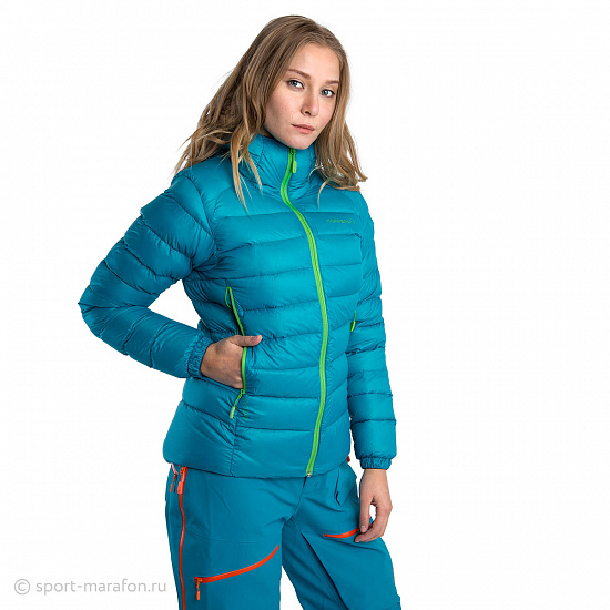 Куртка женская Norrona Lyngen Lightweight Down750 Iceberg Blue - Фото 3 большая