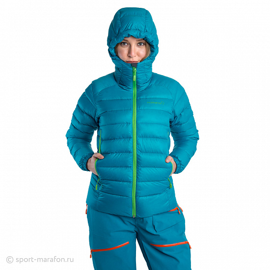 Куртка женская Norrona Lyngen Lightweight Down750 Iceberg Blue - Фото 4 большая
