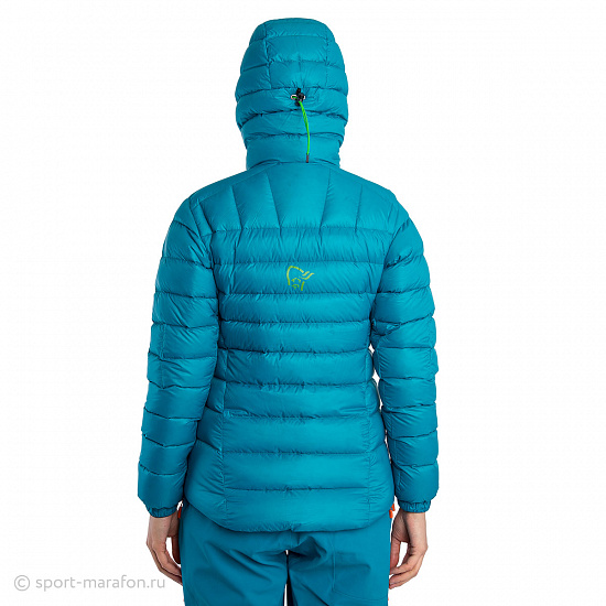 Куртка женская Norrona Lyngen Lightweight Down750 Iceberg Blue - Фото 5 большая