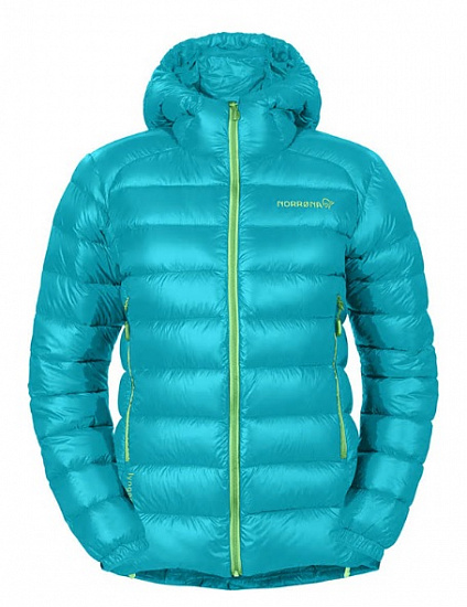 Куртка женская Norrona Lyngen Lightweight Down750 Iceberg Blue - Фото 1 большая
